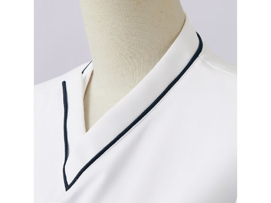 【マラソン限定★ポイント2倍】【お取り寄せ】住商 スクラブ 兼用 半袖 白 Mターコイズ MS001-0132-LL スクラブ 医療服 ユニフォーム