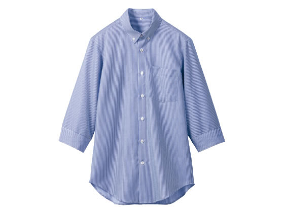 【レビュー投稿で100円OFFクーポン】【お取り寄せ】住商モンブラン シャツ 兼用 7分袖 ブルー SS002-22-LL シャツ 七分袖 ポロシャツ Tシャツ...