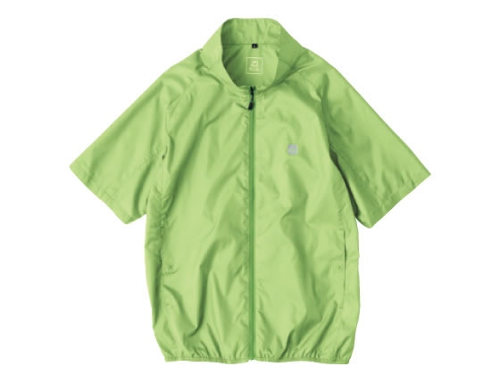 【マラソン限定★ポイント2倍】【お取り寄せ】ビッグボーン 空調風神服 半袖 シャープGN 5L EBA5088-20-5L 空調風神服用 半袖 ウェア単体 ファン付きウェア ユニフォーム