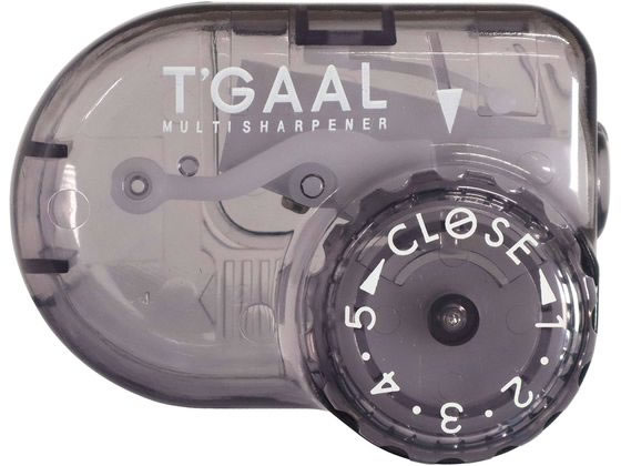 【レビュー投稿で100円OFFクーポン】クツワ 鉛筆削り トガール ブラック RS036BK 手動 ミニサイズ 鉛筆..