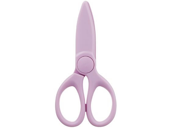 【マラソン限定クーポン★11日9:59迄ポイント2倍】コクヨ コクヨのはじめてハサミ パステルライラック ハサ-500LV はさみ 子供用 切る 文具 事務