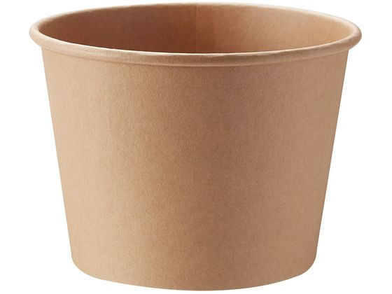 【レビュー投稿で100円OFFクーポン】【お取り寄せ】シモジマ ヘイコー 未晒フードカップ 1000ml 142口径25個入 小分けケース テイクアウト 使いきり食器 キッチン テーブル