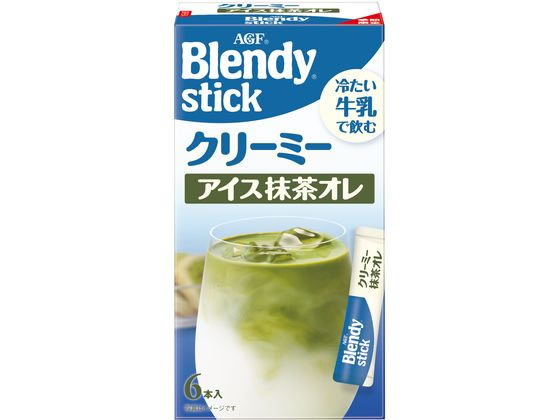 AGF ブレンディ スティック クリーミー アイス抹茶オレ 6本のサムネイル