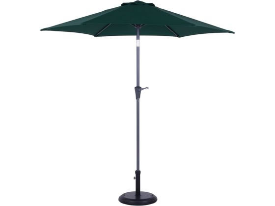 【レビュー投稿で100円OFFクーポン】【メーカー直送】不二貿易 アルミパラソル 240cm グリーン 37850【代引不可】パラソル ガーデンファニチャー 屋外家具 インテリア 収納