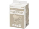 アイリス DAILYFITMASK立体 ふつう 30枚入 ペールベージュ マスク 鼻 のど メディカル