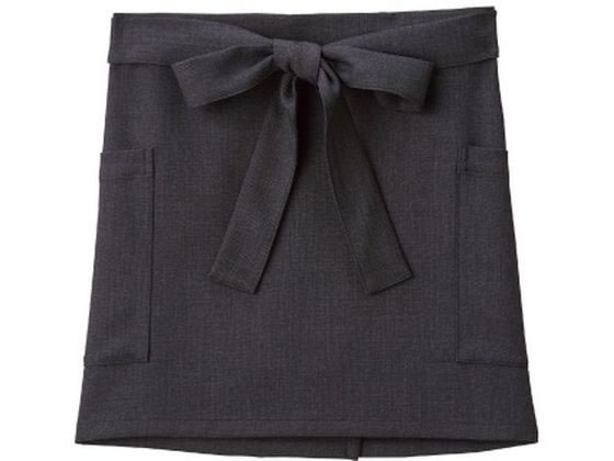 【商品説明】霜降り効果を効かせた無地調の生地が高級感を醸し出す和テイストのエプロン。薄地だが丈夫で軽いのが特徴。【仕様】●素材：シャンブレー（ポリエステル100％）●前中心丈35cm身幅102．5cm●両脇アウトポケット【備考】※メーカーの...