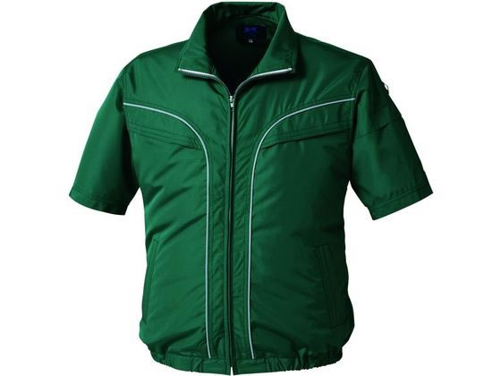【お取り寄せ】アルトコーポレーション 空調服 半袖ブルゾンDGN M KU92220-G90 空調服