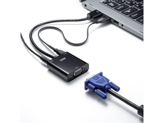【レビュー投稿で100円OFFクーポン】サンワサプライ HDMI-VGA変換アダプタ(オーデ...