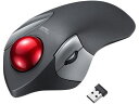 【レビュー投稿で100円OFFクーポン】【お取り寄せ】サンワサプライ ワイヤレストラックボール(静音・5ボタン) MA-WTB182BK マウス キーボード 入...