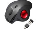 【レビュー投稿で100円OFFクーポン】【お取り寄せ】サンワサプライ ワイヤレストラックボール(静音・5ボタン) MA-WTB185BK マウス キーボード 入...