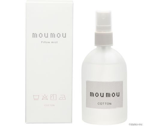 【マラソン限定★ポイント2倍】【お取り寄せ】大香 moumou ピローミスト コットン 100mL 1380-11 スプレータイプ 消臭 芳香剤 室内用 清掃