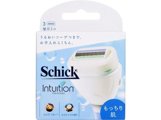 【お取り寄せ】シック イントゥイション もっちり肌 替刃 3個 女性用 シェービング スキンケア