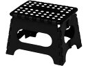 【ポイント2倍★22日20:00〜27日9:59迄】【お取り寄せ】トレードワン セノビーLite ブラック 高さ22cm 30102 踏み台 折りたたみ式 はし...