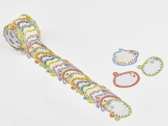 【レビュー投稿で100円OFFクーポン】【お取り寄せ】bande 書けるロールステッカー オトメのフキダシ BDA641 デコレーション用マスキングテープ シー...