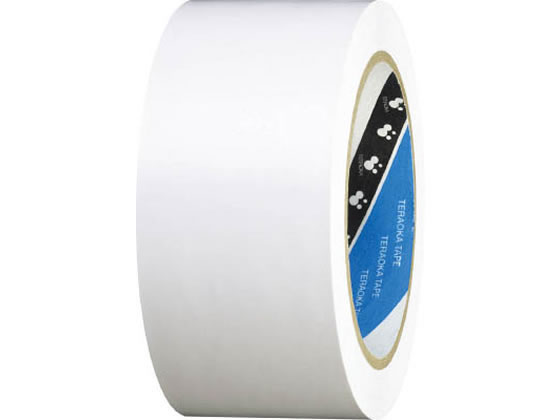 【ブラックフライデー限定★27日9:59迄店内ポイント2倍】寺岡 半硬質塩ビラインテープ 50mm×20m 白 No.3..