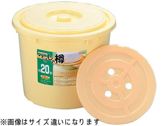 送料無料 【お取り寄せ】リス ポリエチレン つけもの樽 S30型(押し蓋付) 0047200 キッチン雑貨
