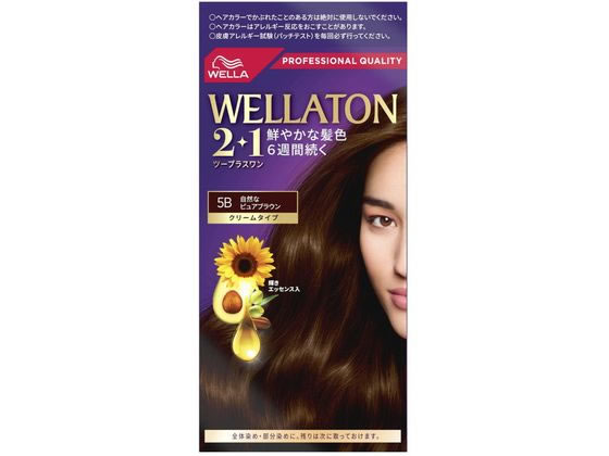 【お取り寄せ】ウエラジャパン ウエラトーン2+1 クリームタイプ ヘアカラーa 5B 白髪用 ヘアカラー ヘアケア