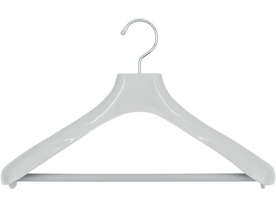 【マラソン限定★2,000円クーポン＆ポイント2倍】【お取り寄せ】シンコハンガー モノクローゼット フォーマルハンガー グレー プラスチックハンガー ピンチハンガー(3.0)