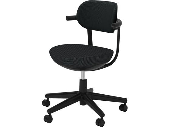 【メーカー直送】コクヨ オフィスチェア パロ 背クッション スタンダード C07-B11CU-BKE6E【代引不可】【組立・設置・送料無料】 肘なし 布張りチェア オフィスチェア オフィス家具