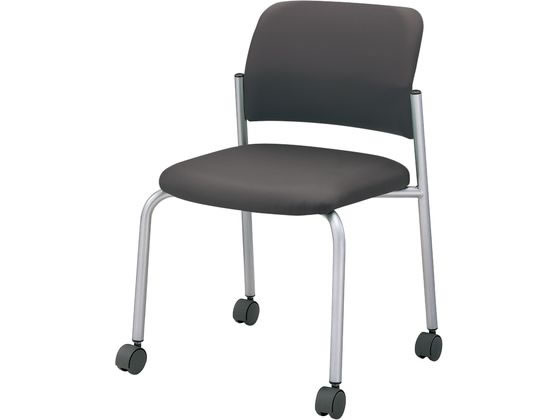 コクヨ会議用イス100PUレザー肘...