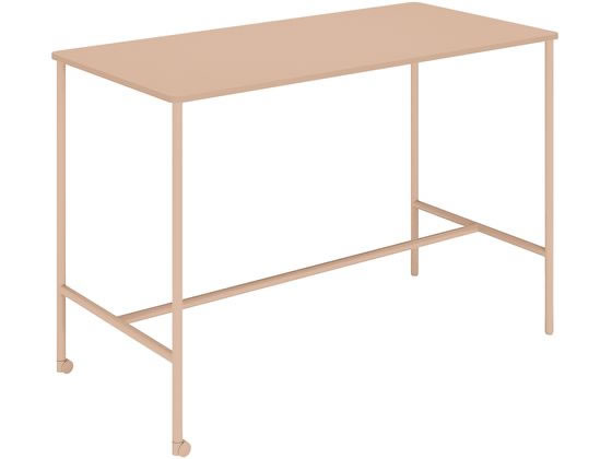 【メーカー直送】コクヨ テーブル エニー 長方形 ハイタイプ W1500 アッシュピンク【代引不可】【組立・設置・送料無料】 ミーティング用テーブル ミーティングテーブル ミーティング用