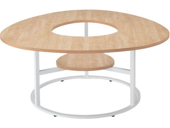 【マラソン限定★2,000円クーポン＆12日9:59迄ポイント2倍】 【メーカー直送】イトーキ フロウラウンジ シンボルツリーファニチャー テーブルタイプ ホワイト【代引不可】【組立・設置・送料無料】 ロビーテーブル カウンター 応接家具