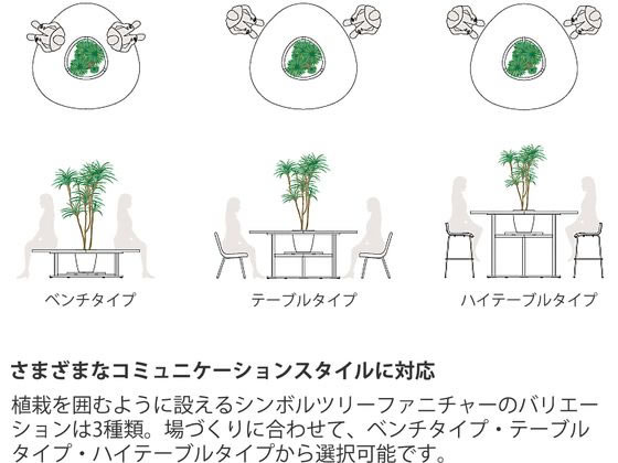 【レビュー投稿で100円OFFクーポン】【メーカー直送】イトーキ フロウラウンジ シンボルツリーファニチャー テーブルタイプ ホワイト【代引不可】【組立・設置・送料無料】ロビーテーブル ロビー 待合室 受付カウンター 応接セット オフィス家具 [3]