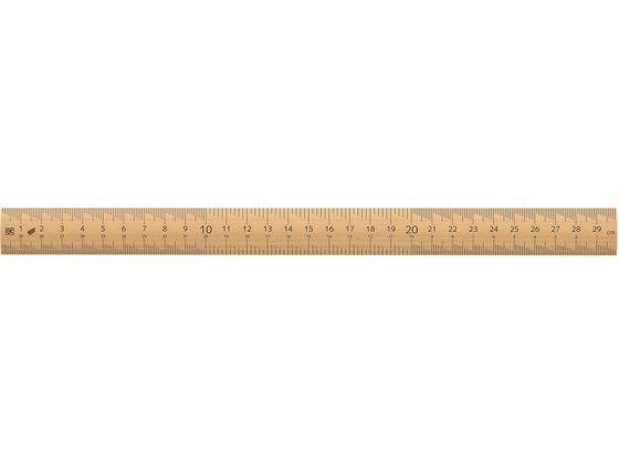 【レビュー投稿で100円OFFクーポン】【お取り寄せ】新潟精機 竹尺 快段目盛 30cm BR-30CKD 直尺 曲尺 差し金 測定 作業