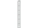 【ポイント2倍★22日20:00〜27日9:59迄】【お取り寄せ】新潟精機 キャッチアップ方眼定規 快段目盛 30cm CGS-30KD 直尺 曲尺 差し金 測...
