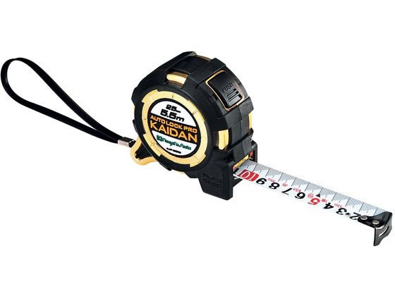 【レビュー投稿で100円OFFクーポン】【お取り寄せ】新潟精機 オートロックPro KAIDAN 25x5.5m ALCP-2555KD コンベックス 距離測定...