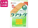 【店内全品ポイント2倍★16日9:59迄】 【メーカー直送】ニチバン ケアリーヴ Mサイズ CL100M 100枚×100箱【代引不可】 キズバンド ケガ キズ...