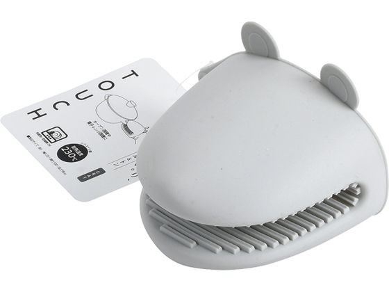 【商品説明】見た目がかわいらしいので、キッチンのワンポイントにもなります。オーブン調理や電子レンジ調理に。【仕様】●カラー：ブラック●サイズ：約幅12．5×奥行10×高さ9．5cm●材質：表面／シリコーンゴム●耐熱温度：230度【備考】※メーカーの都合により、パッケージ・仕様等は予告なく変更になる場合がございます。【検索用キーワード】パール金属　ぱーるきんぞく　PEARLMETAL　PEARLLIFE　TOUCHしりこーんかえるみとん　TOUCH　1個　グレー　ぐれー　灰色　grey　gray　ミトン　鍋つかみ　シリコーン　コンパクト　かわいい　カエル　アニマル　調理器具　CC−1533　厨房用品　調理小物　R618GBさっと手が入り、使いやすい