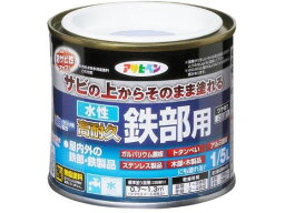 【お取り寄せ】アサヒペン 水性高耐久鉄部用 1/5L グレー 塗料 塗装 養生 内装 土木 建築資材