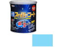 【ポイント2倍★19日20:00〜26日1:59迄】【お取り寄せ】アサヒペン 水性スーパーコート 1.6L 水色 塗料 塗装 養生 内装 土木 建築資材