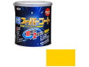 【お取り寄せ】アサヒペン 水性スーパーコート 1.6L 黄色 塗料 塗装 養生 内装 土木 建築資材