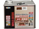 【お取り寄せ】アサヒペン 油性強着色ウッドステイン 7L ウォルナット