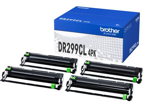 【レビュー投稿で100円OFFクーポン】ブラザー 純正ドラムユニット DR299CL 4PK(ドラム4個入りパック) ブラザー brother レーザープリンタ トナーカートリッジ インク