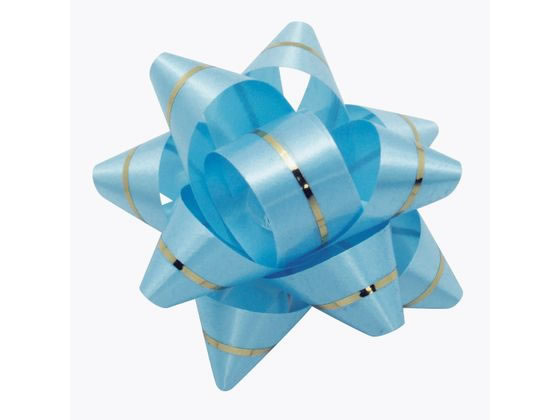 【レビュー投稿で100円OFFクーポン】【お取り寄せ】ササガワ リボンフラワー 小 水 100個入 38-2540 シール シール台 包装紙 包装 ラッピング