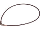 【ポイント2倍★19日20:00~26日1:59迄】【お取り寄せ】phiten RAKUWA ネック メタックス チョッパーモデル ブラウン 40cm
