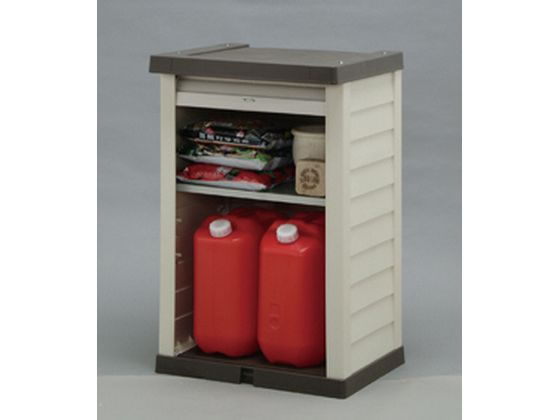 【レビュー投稿で100円OFFクーポン】【メーカー直送】アイリスオーヤマ ウッディロッカー W57.5*D48.5*H90.5cm【代引不可】収納庫 ガーデンファニチャー 屋外家具 インテリア 収納 [2]