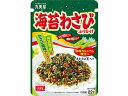 【商品説明】ツンと辛いわさびに風味豊かな焼き海苔、鰹節をバランスよくブレンドしました。うどん・そばの薬味や、納豆、パスタ、和えものなどにも！【仕様】●注文単位：1袋【備考】※メーカーの都合により、パッケージ・仕様等は予告なく変更になる場合がございます。【検索用キーワード】丸美屋食品　まるみやしょくひん　マルミヤショクヒン　丸美屋　まるみや　マルミヤ　のりわさびふりかけ　わさびふりかけ　ノリワサビフリカケ　海苔わさびふりかけ　海苔　のり　ノリ　わさび　ワサビ　山葵　ふりかけ　フリカケ　1袋　1個　1パック　袋入り　わさび風味　焼き海苔　鰹節　うどん　そば　薬味　納豆　パスタ　和えも　食材　調味料　ごはんのおとも　R054GL海苔の香りとわさびの風味が楽しめる、大人も満足のふりかけ。