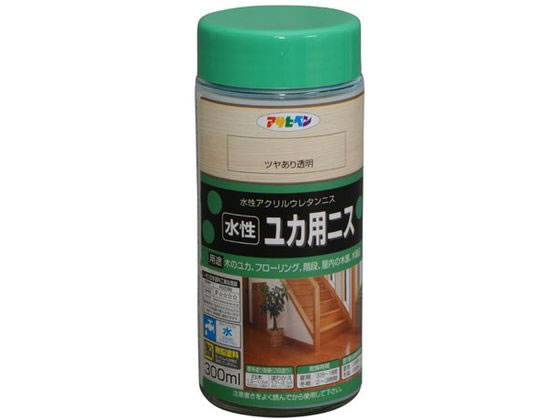 【マラソン限定★ポイント2倍】 【お取り寄せ】アサヒペン 水性ユカ用ニス 300ml ツ...