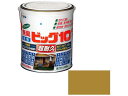 【お取り寄せ】アサヒペン 水性ビッグ10多用途 1.6L 238 ハニーゴールド 塗料 塗装 養生 内装 土木 建築資材