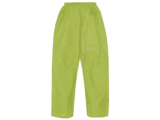 【お取り寄せ】弘進ゴム 男女兼用ポリパンツPP-12 ライム 3L H0012AD ヤッケ レインウェア ウィンドブレーカー ユニフォーム
