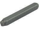 【レビュー投稿で100円OFFクーポン】【お取り寄せ】新潟精機 精密刻印 アルファベット 6mm E SP6-E ポンチ 刻印 ハトメ 作業工具 作業用品 工具