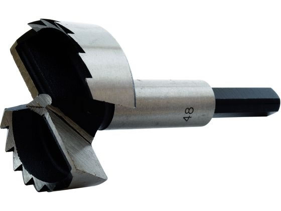 【お取り寄せ】新潟精機 フォスナービット φ48 FB-48 穴あけ工具 ホールソー コアドリル 切削工具 作業