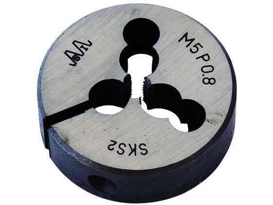 乐天商城 - 【レビュー投稿で100円OFFクーポン】【お取り寄せ】新潟精機 ダイス 38径 M5×0.8 ねじ切り工具 タップ ダイス 切削工具 作業用品 工具