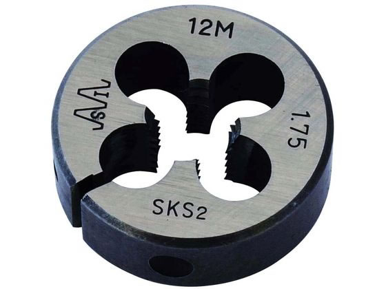 乐天商城 - 【レビュー投稿で100円OFFクーポン】【お取り寄せ】新潟精機 ダイス 38径 M12×1.75 ねじ切り工具 タップ ダイス 切削工具 作業用品 工具