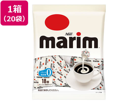 【ブラックフライデー限定★27日9:59迄店内ポイント2倍】味の素AGF マリームポーション 18個 20袋 10223 ミルク コーヒーシュガー コーヒー 飲...