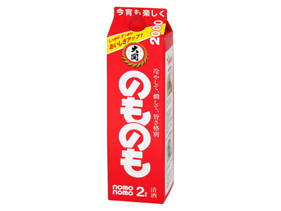 【お取り寄せ】兵庫 大関/のものも 日本酒 13度 2L